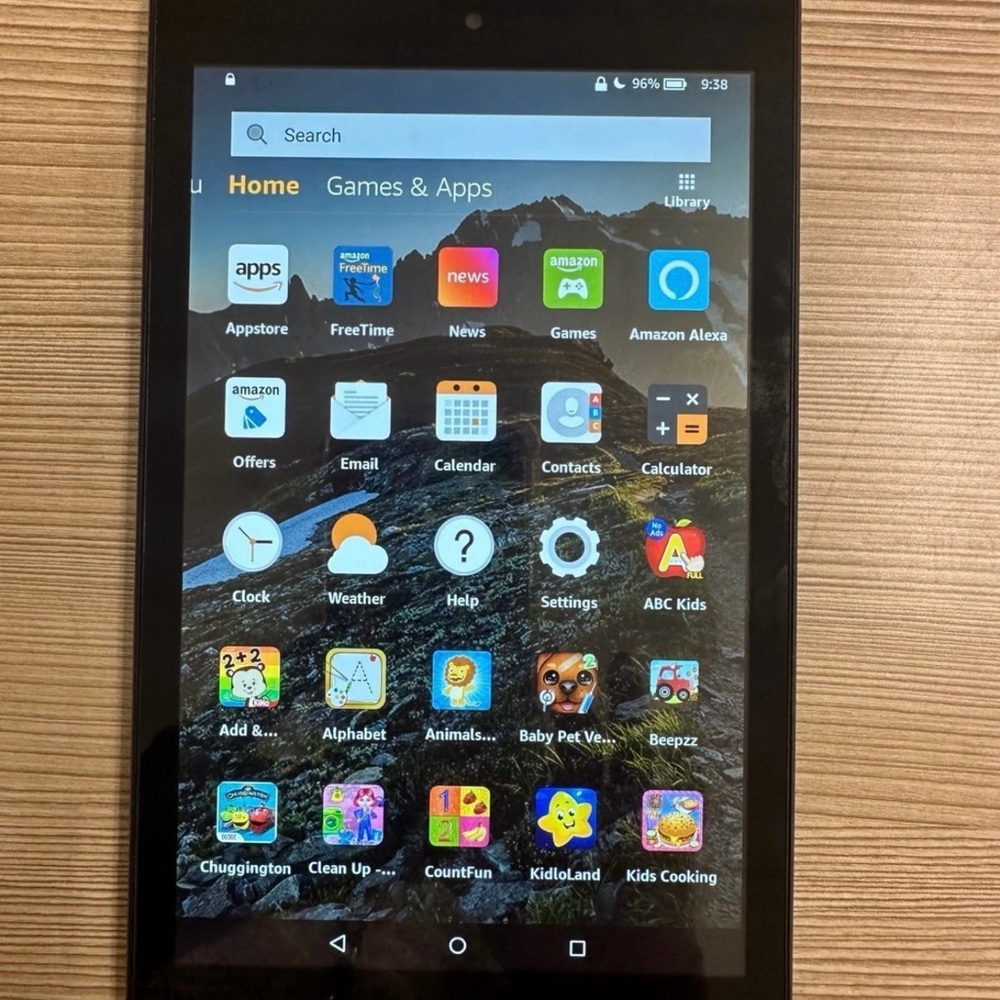 Amazon Fire HD 8 Tablet HD Display Black Kids Very good condition